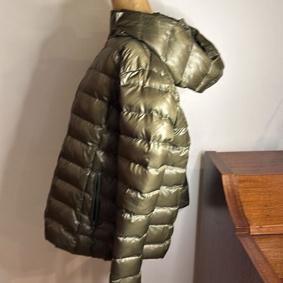 Nom XS Agnes Puffer Coat Maternity mid panel removable for use post partum EUC - Picture 5 of 8